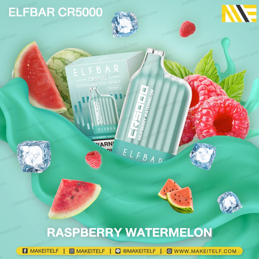 ELFBAR CR5000 Disposable Pod Device 650mAh Rechargeable 5 Nicotine